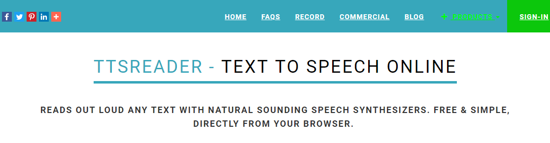 Text To Speech Free Online Unlimited Characters